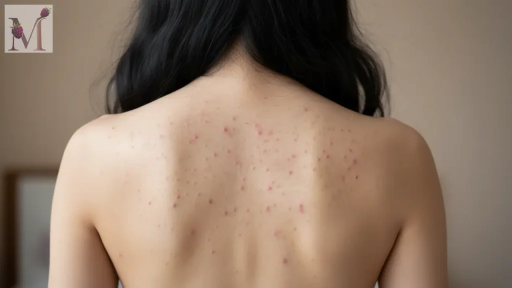 acne e manchas nas costas